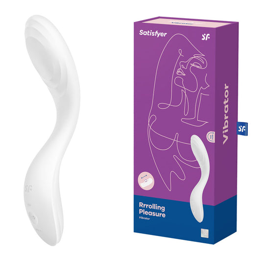 Satisfyer Rrrolling Pleasure - White Vibrator
