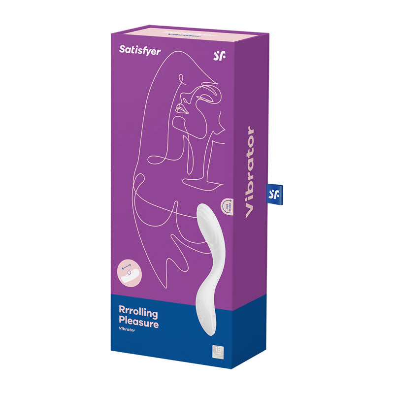 Satisfyer Rrrolling Pleasure - White Vibrator