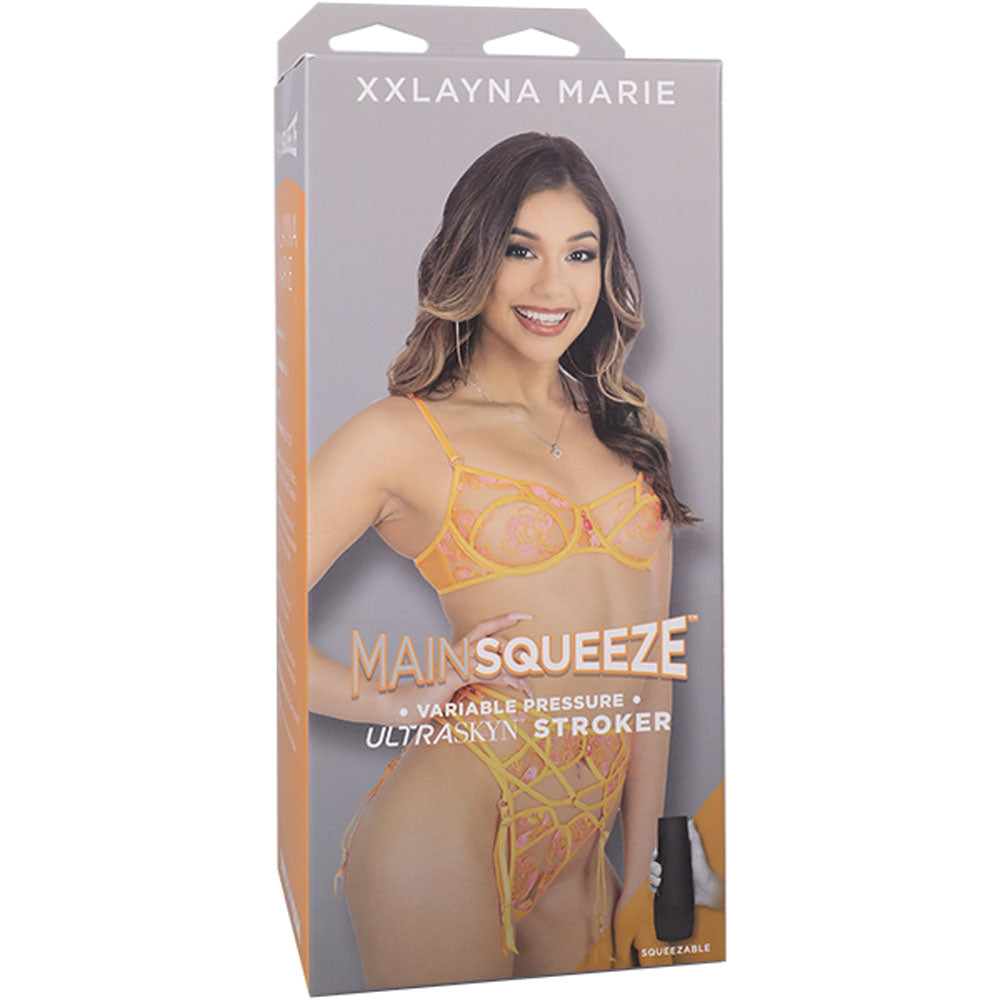 Main Squeeze - Xxlayna Marie - Tan Vagina Stroker