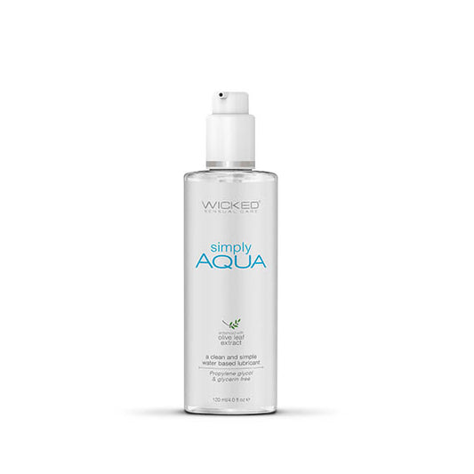 Wicked Simply Aqua - Water Based Lubricant - 70ml / 120ml