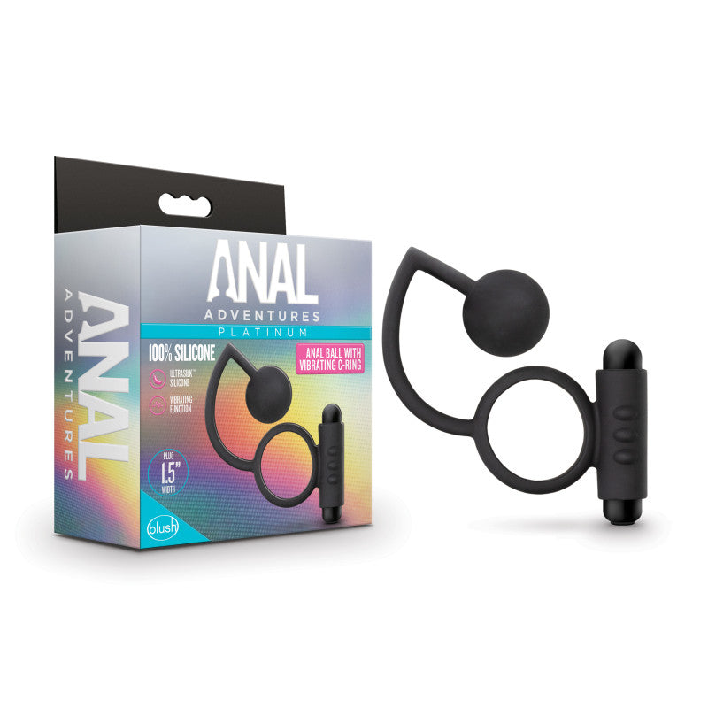 Serenity Vibrating Ring – Black
