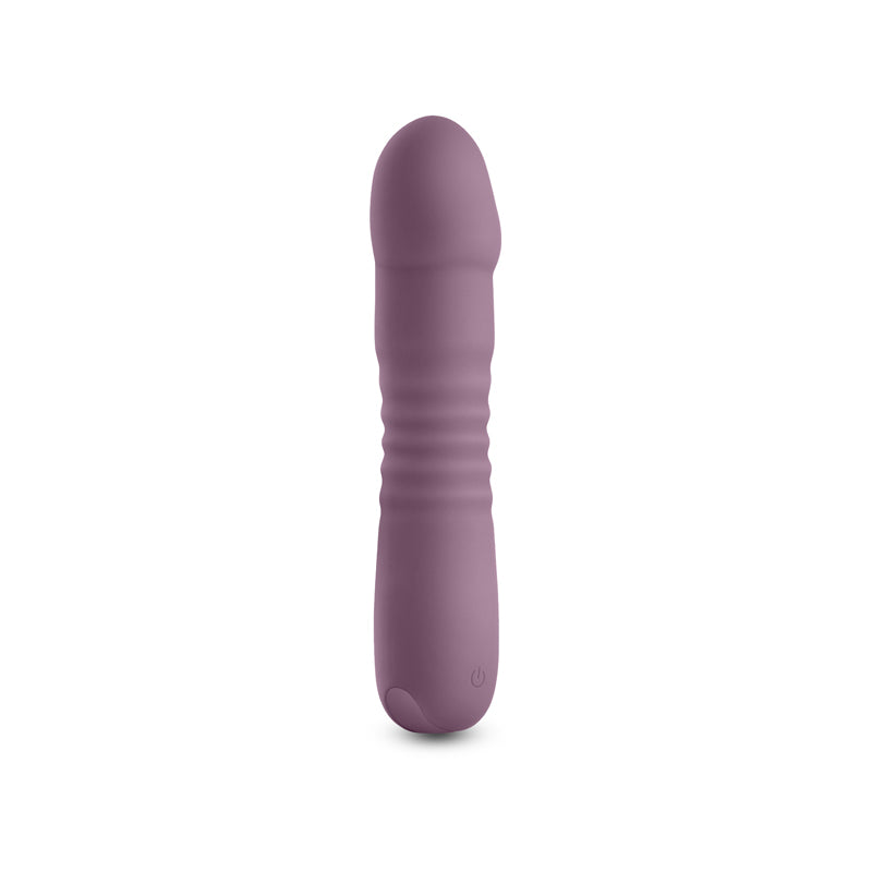 Lust-n-Dreams - Poise - Mauve - Purple 17.3 cm USB Rechargeable Thrusting Vibrator