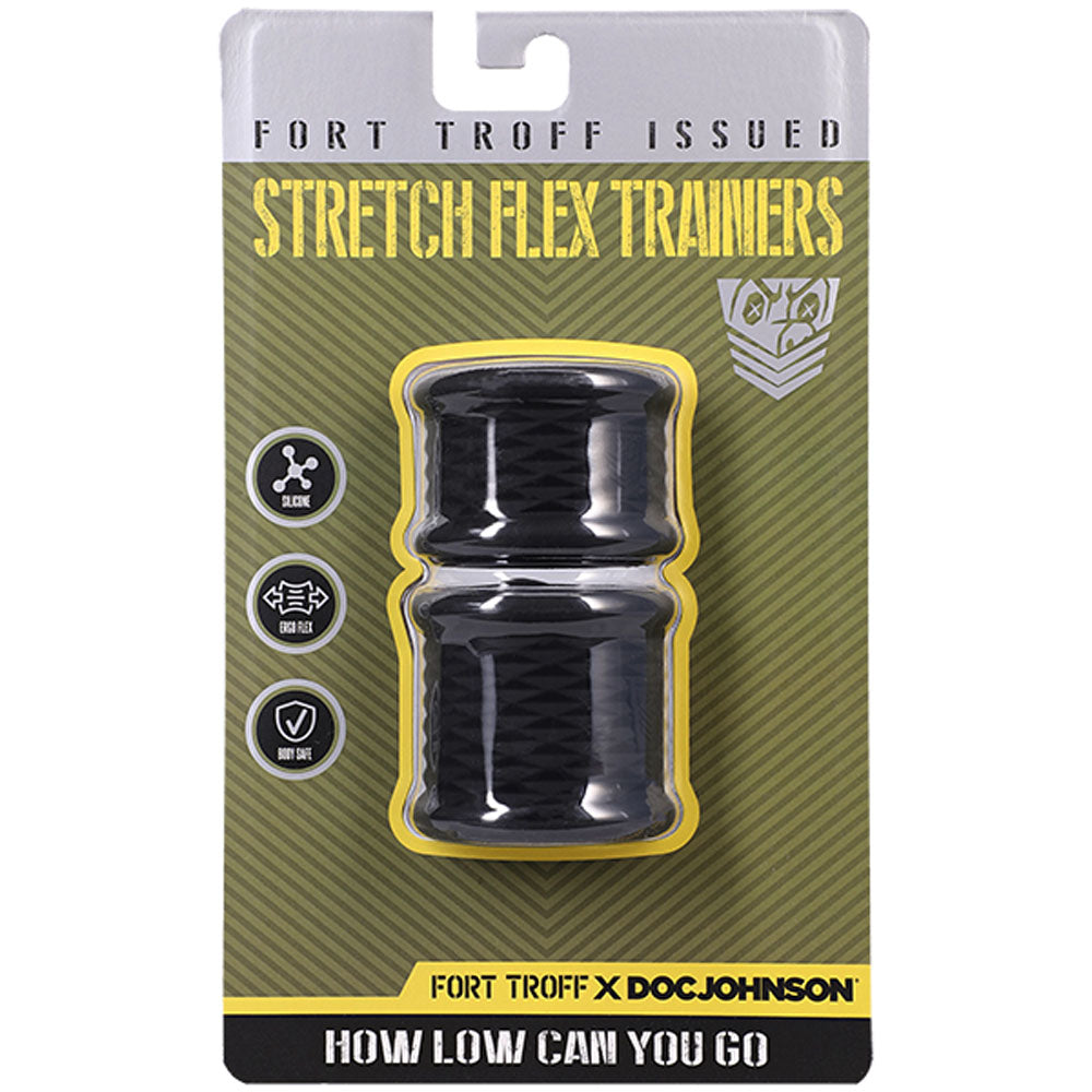 Fort Troff - Stretch Flex Trainers - Black Ball Stretchers - Set of 2