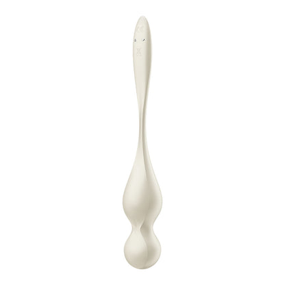 Satisfyer Love Birds 1 - White - White USB Rechargeable Pelvic Floor Trainer with App Control