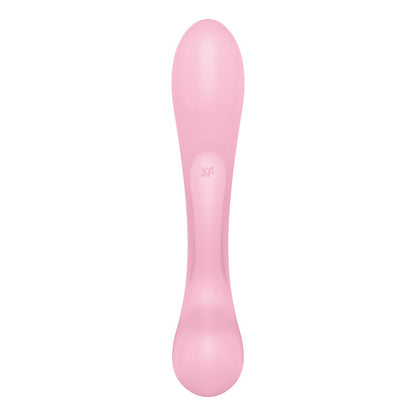 Satisfyer Triple Oh - Pink USB Rechargeable Rabbit Vibrator