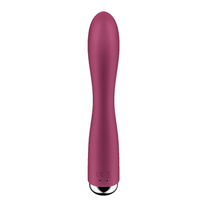 Satisfyer Spinning Rabbit 1 - Red - Red 20 cm USB Rechargeable Rotating Rabbit Vibrator