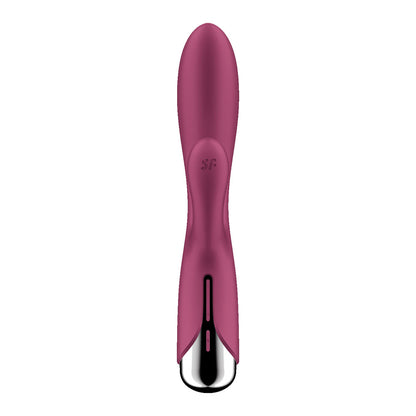 Satisfyer Spinning Rabbit 1 - Red - Red 20 cm USB Rechargeable Rotating Rabbit Vibrator