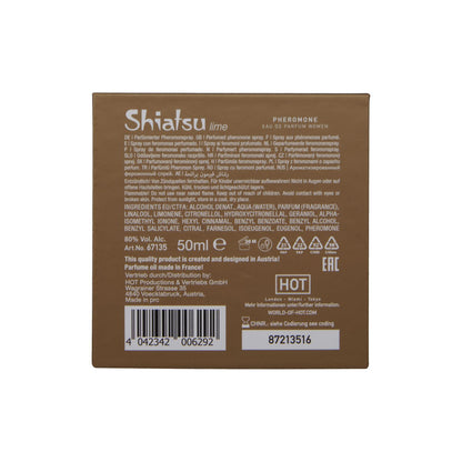 Shiatsu Pheromone Eau De Parfum Women - Lime - Pheromone Fragrance for Women - 50 ml