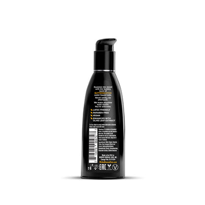 Wicked Aqua Butterscotch - Butterscotch Flavoured Water Based Lubricant - 60 ml (2 oz) Bottle