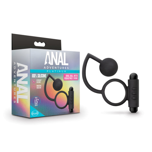 Serenity Vibrating Ring – Black