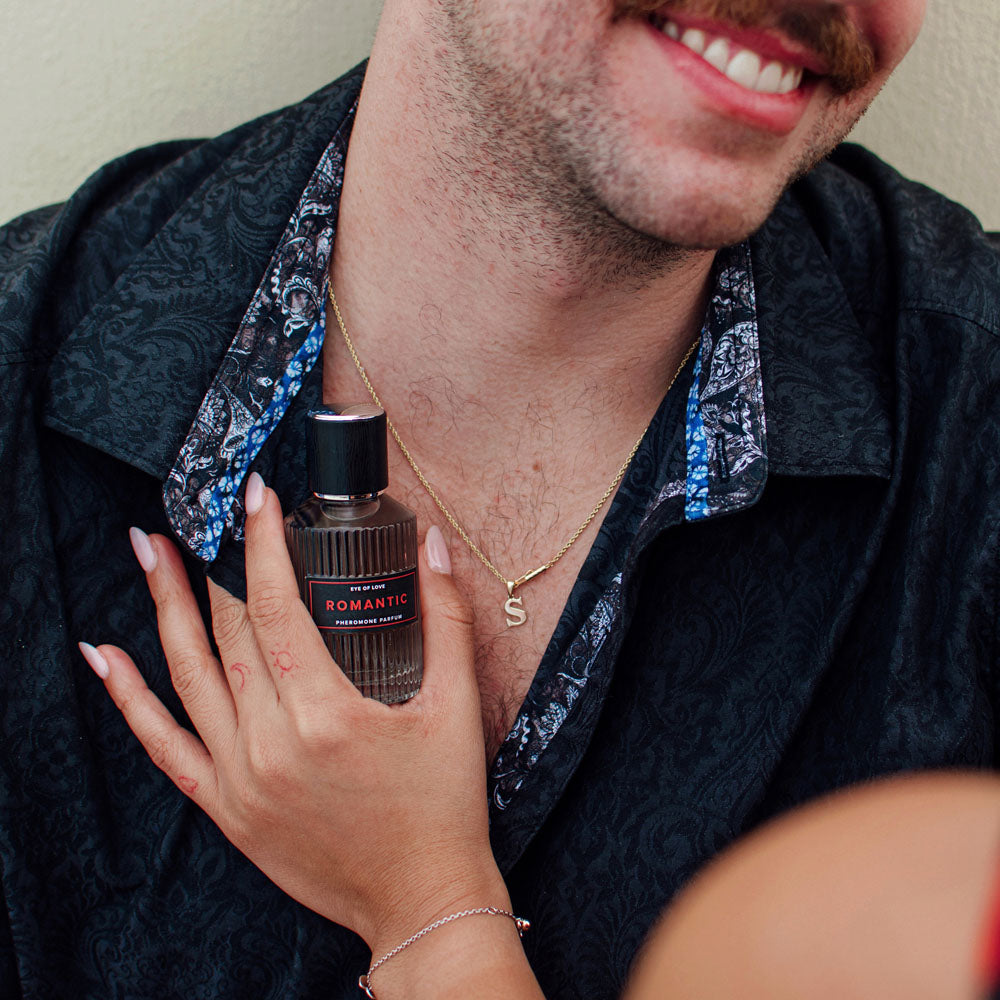 Eye Of Love Romantic Pheromone Cologne - 50 ml - Sandalwood Scented Pheromone Cologne for Men to attract Women - 50 ml Spray