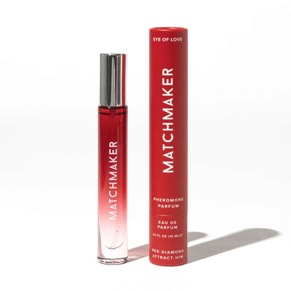 Eye of Love Matchmaker Red Diamond - 10 ml - Pheromone Parfum for Women to attract Men - 10 ml Spray
