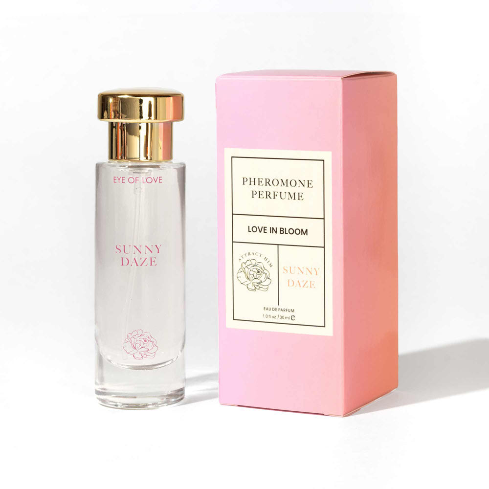 Eye Of Love Love In Bloom Sunny Daze Pheromone Perfume - 30ml - Floral & Citrus Scented Pheromone Parfum for Women to attract Men - 30 ml Spray