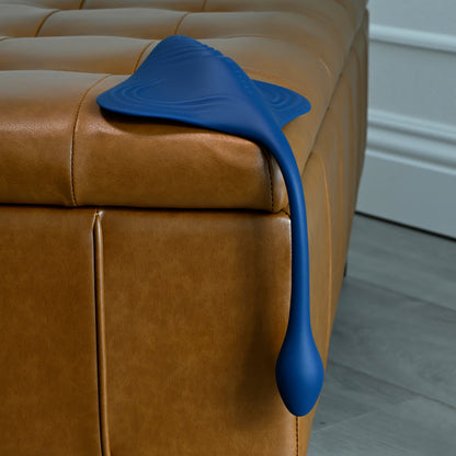 Gender X DAILY GRIND - Blue USB Rechargeable Grinding Pad with Anal Plug