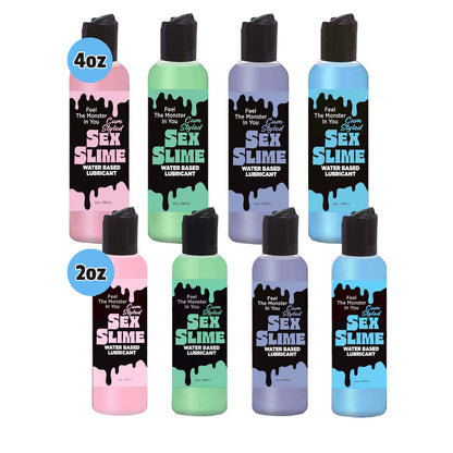 Sex Slime Cum Style Creature Lube - Purple 120 ml - Purple Cum Style Water Based Lubricant - 120 ml Bottle