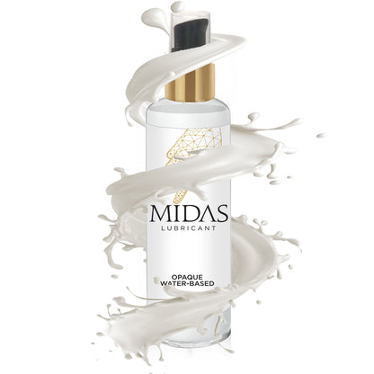 Midas Opaque Water Based Lubricant - 118 ml - Water Based Cum Lube - 118 ml