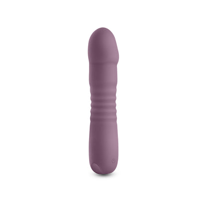 Lust-n-Dreams - Poise - Mauve - Purple 17.3 cm USB Rechargeable Thrusting Vibrator