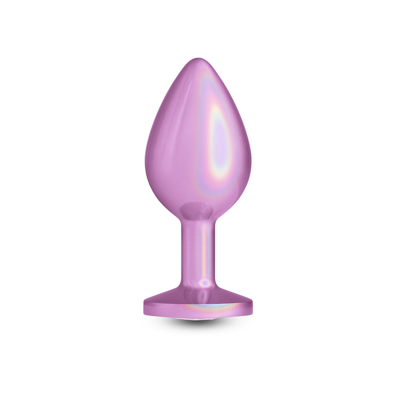 Rear Assets Iridescent - Medium - Pink - Iridescent Pink 8.2 cm Medium Butt Plug