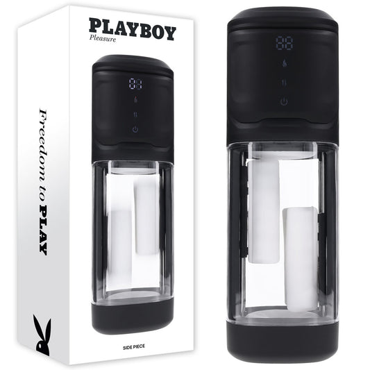 Playboy Pleasure SIDE PIECE - USB Rechargeable Warming Auto Stroker